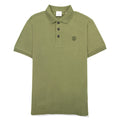 Burberry Manzoni Monogram Pique Polo Olive