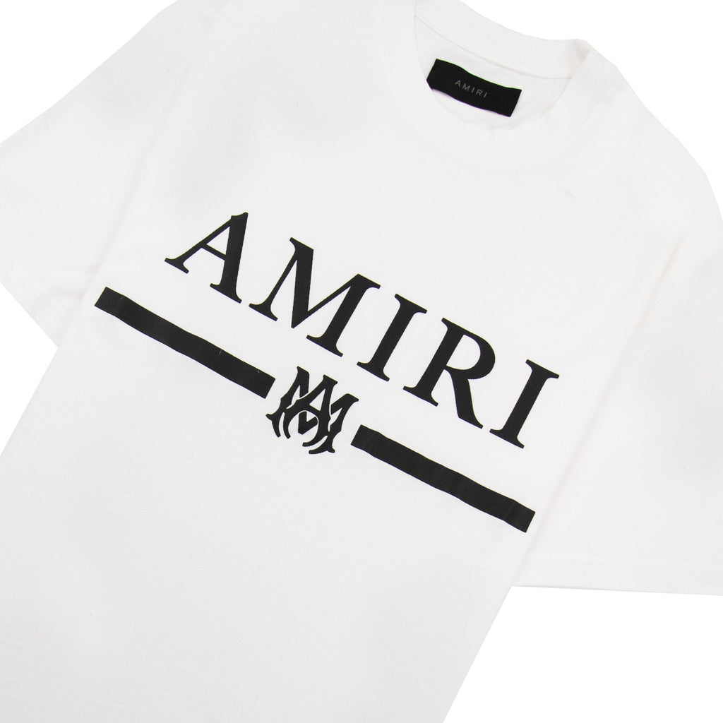 Amiri Ma Bar Logo T Shirt White
