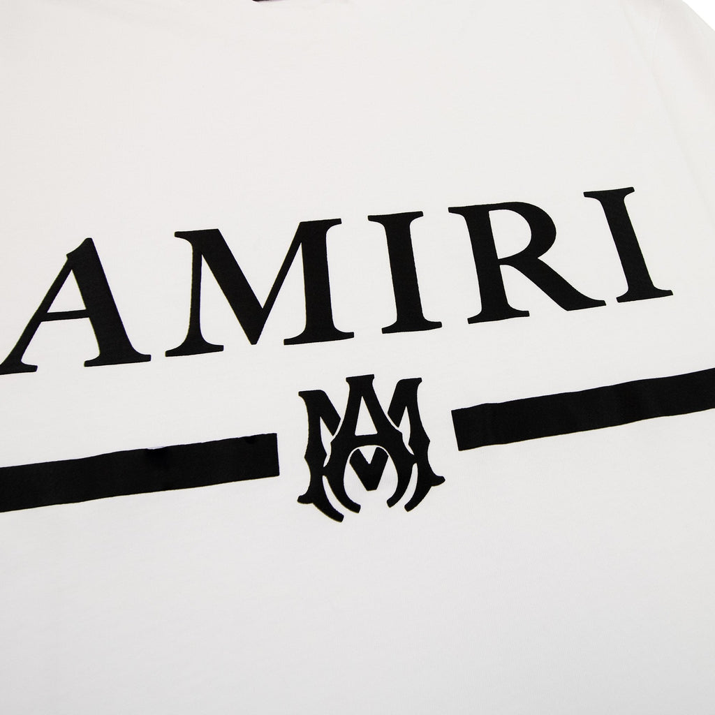 Amiri Ma Bar Logo T Shirt White