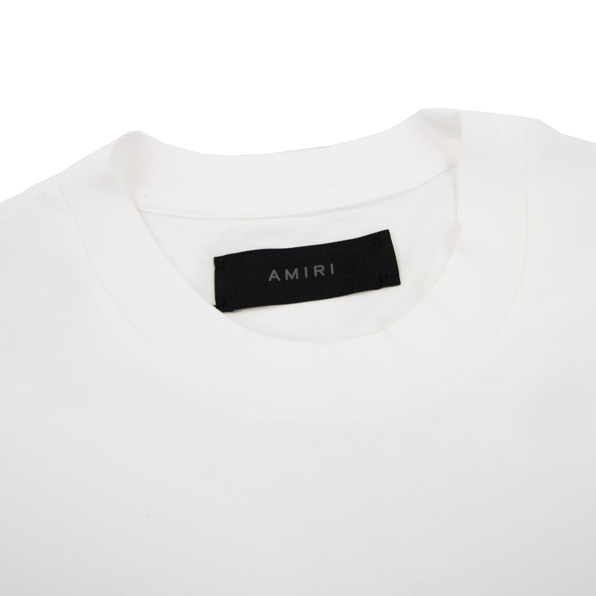 Amiri Ma Bar Logo T Shirt White