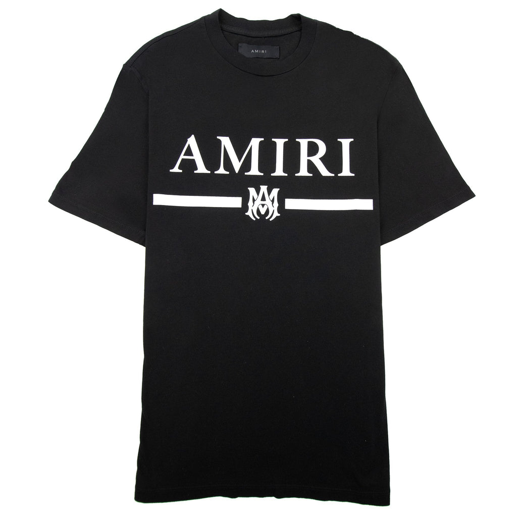 Amiri Ma Bar Logo T Shirt Black