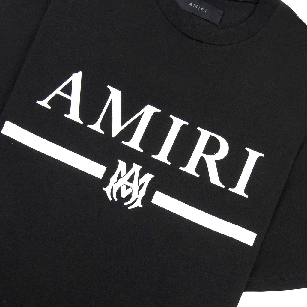 Amiri Ma Bar Logo T Shirt Black