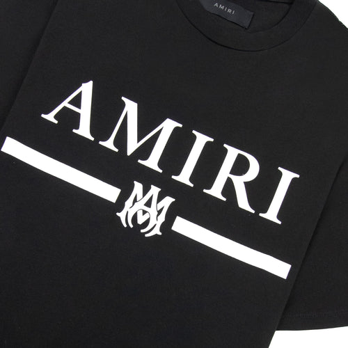 Amiri Ma Bar Logo T Shirt Black