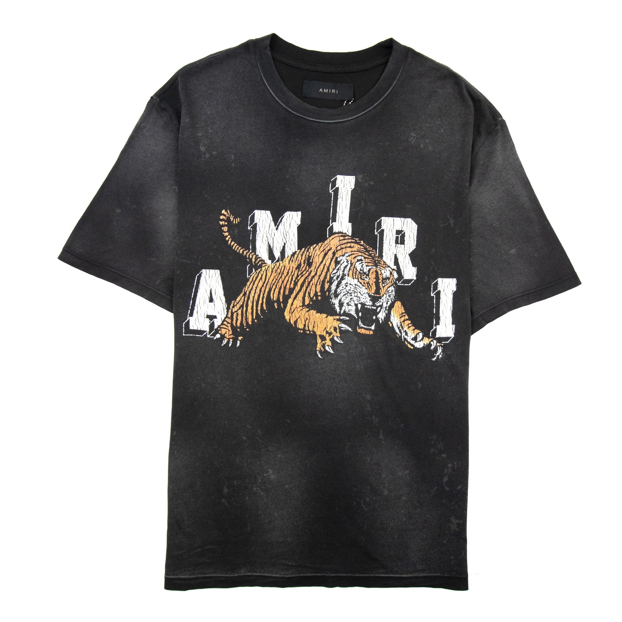 Amiri Vintage Tiger T Shirt Black