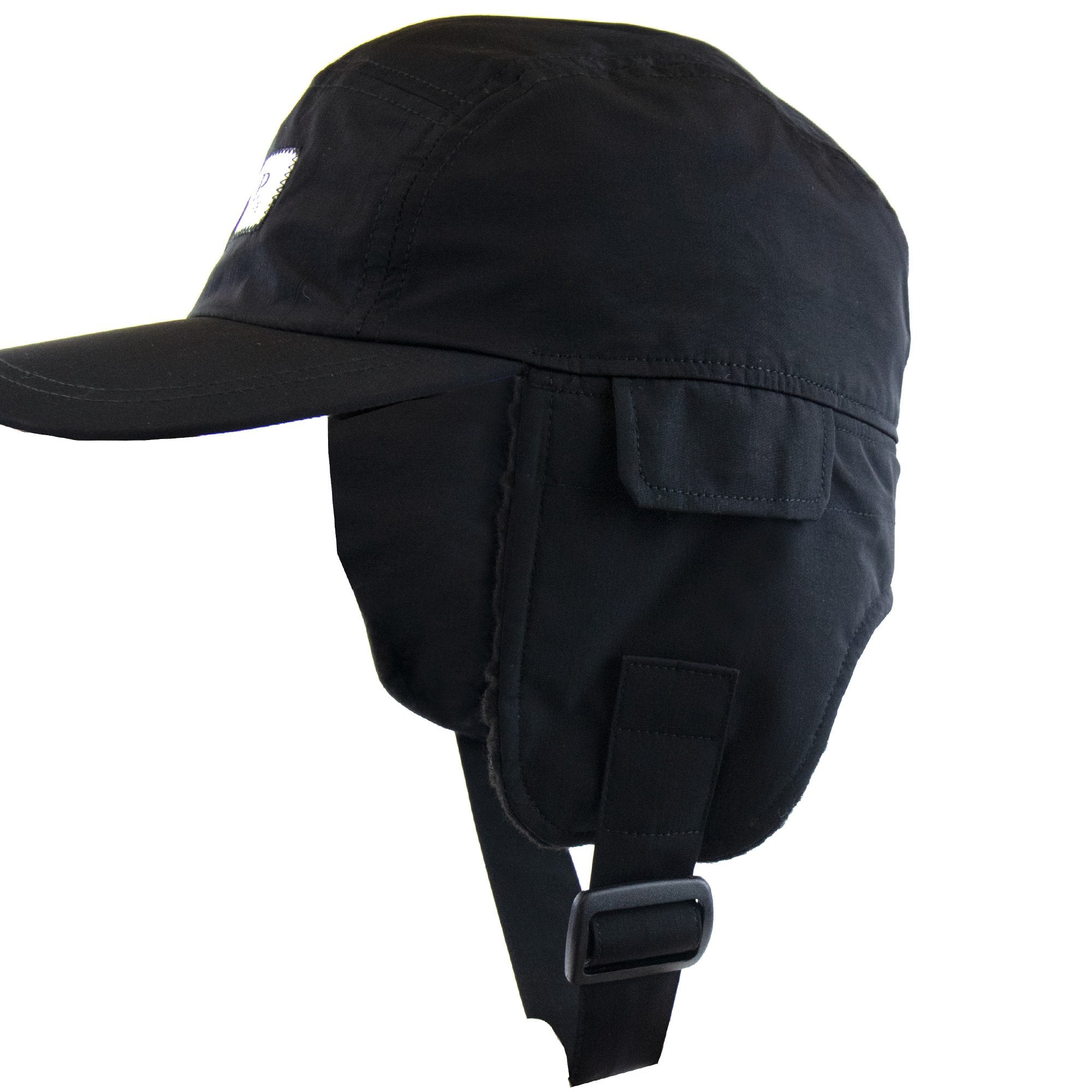 Cp Company Chrome R Earflap Cap Black 999