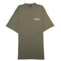 Balenciaga Political Campaign Embroidery T-shirt Khaki 2463