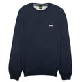 Hugo Boss Rallo Curved Logo Sweater Navy 402