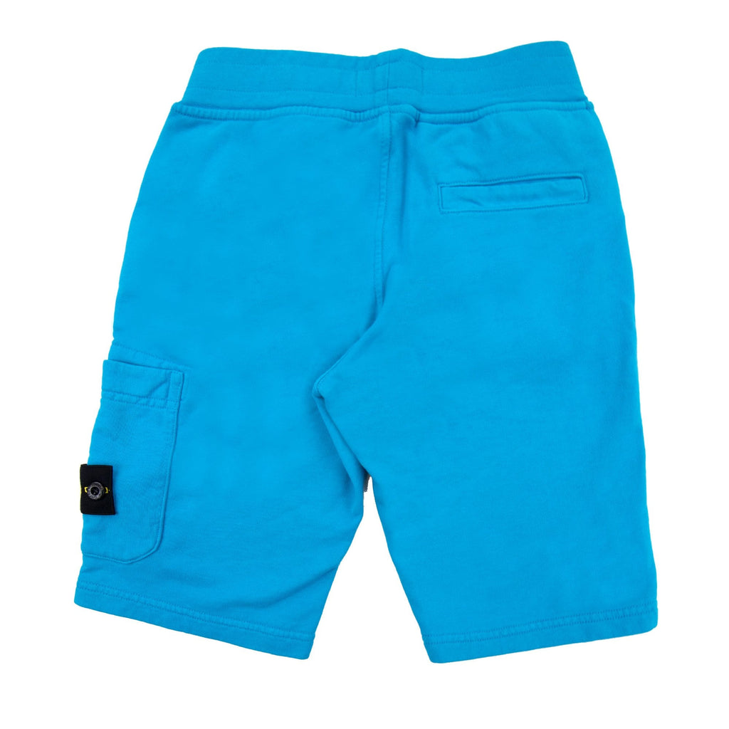 Stone Island Junior S/s Shorts Turquoise