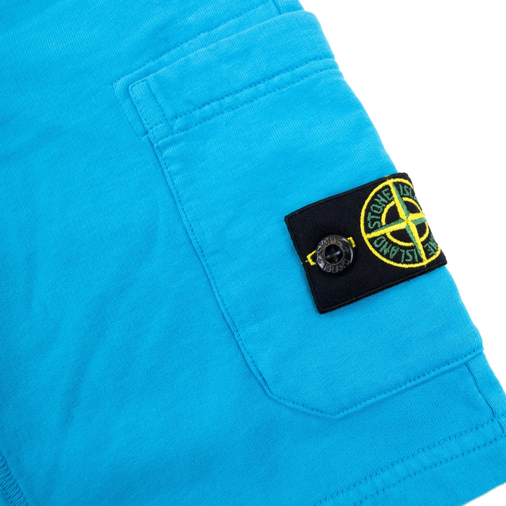Stone Island Junior S/s Shorts Turquoise