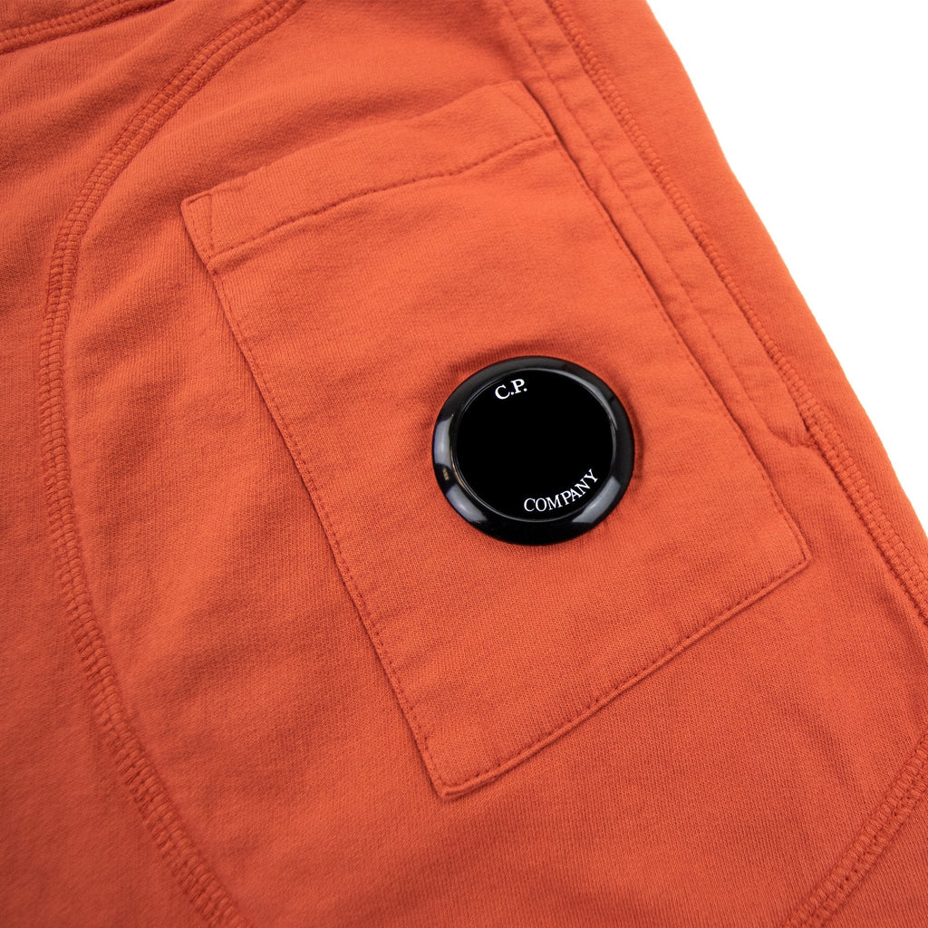 Cp Company Pocket Lens Cotton Shorts Orange 468