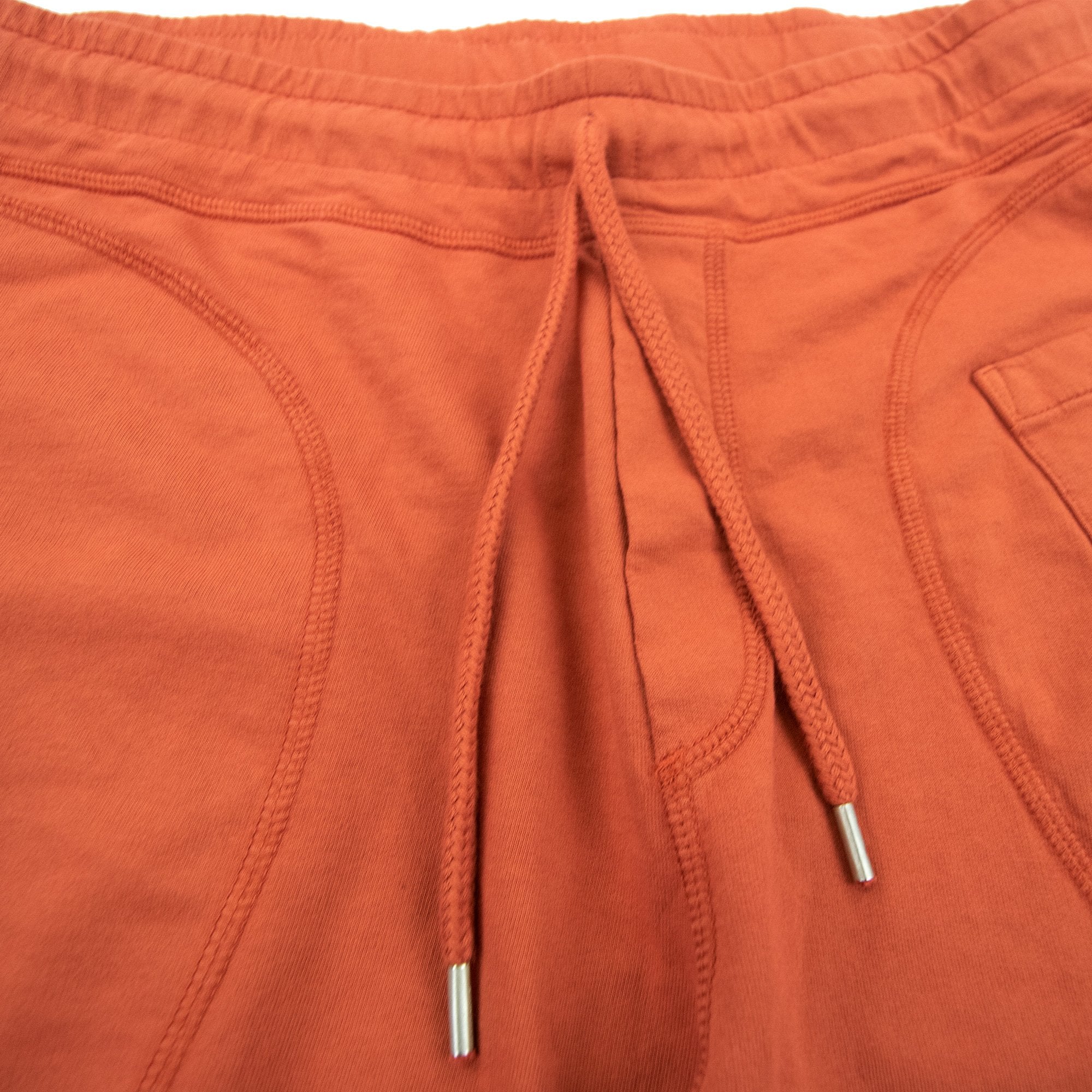 Cp Company Pocket Lens Cotton Shorts Orange 468