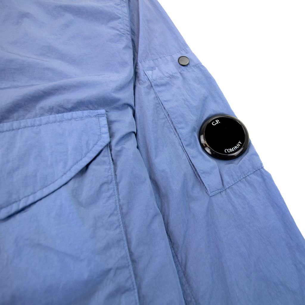 Cp Company Chrome-r Zip Overshirt Riviera Blue 818
