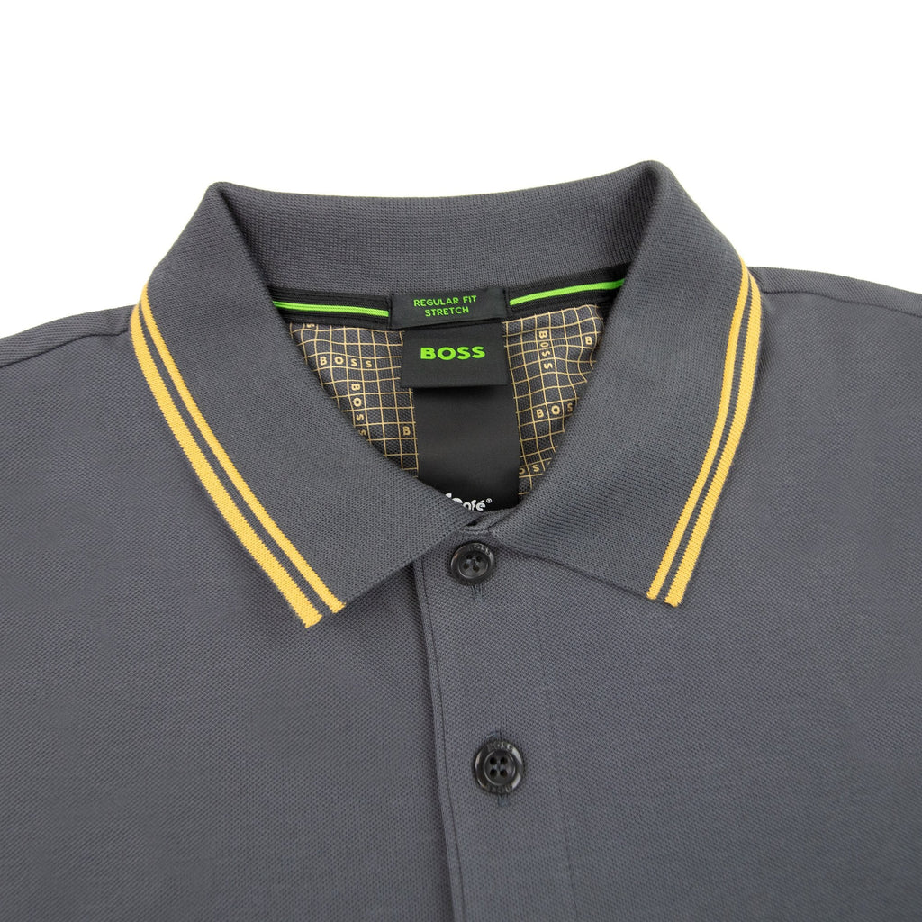 Hugo Boss Paddy Pro Regular Fit Polo Dark Grey 027