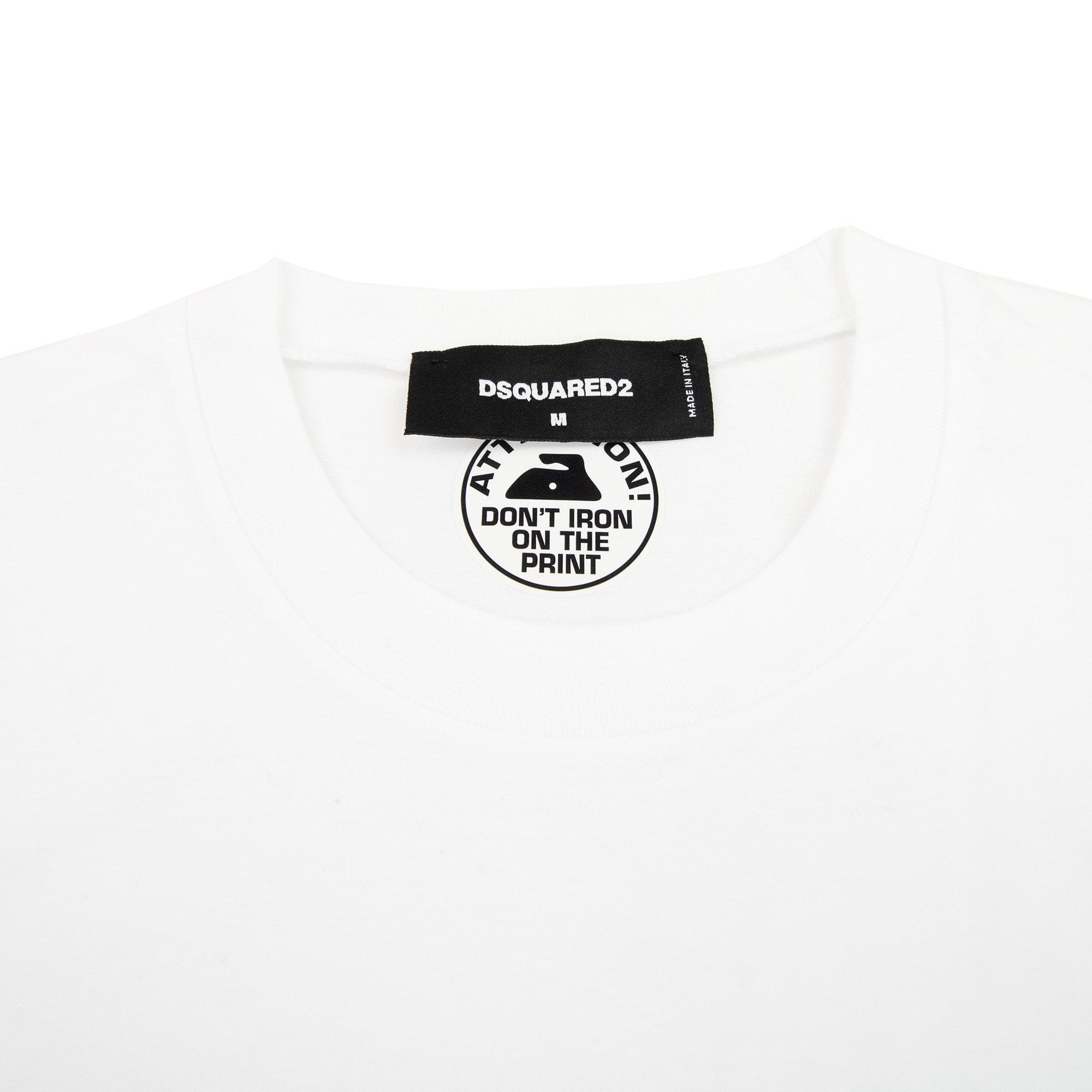 Dsquared2 Dsq2 Arcade Games Cool T Shirt White 100