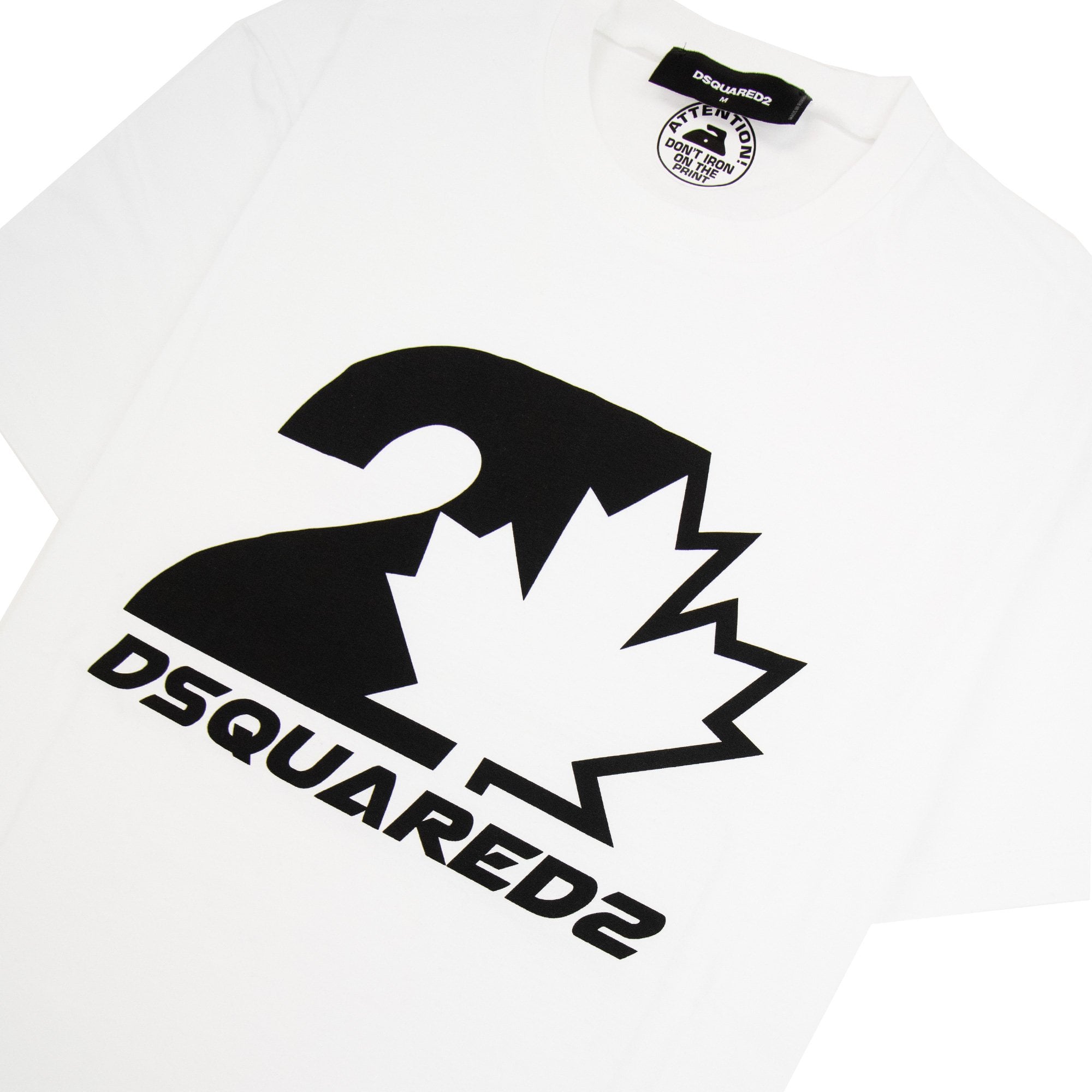 Dsquared2 Dsq2 Logo Cool T Shirt White 100