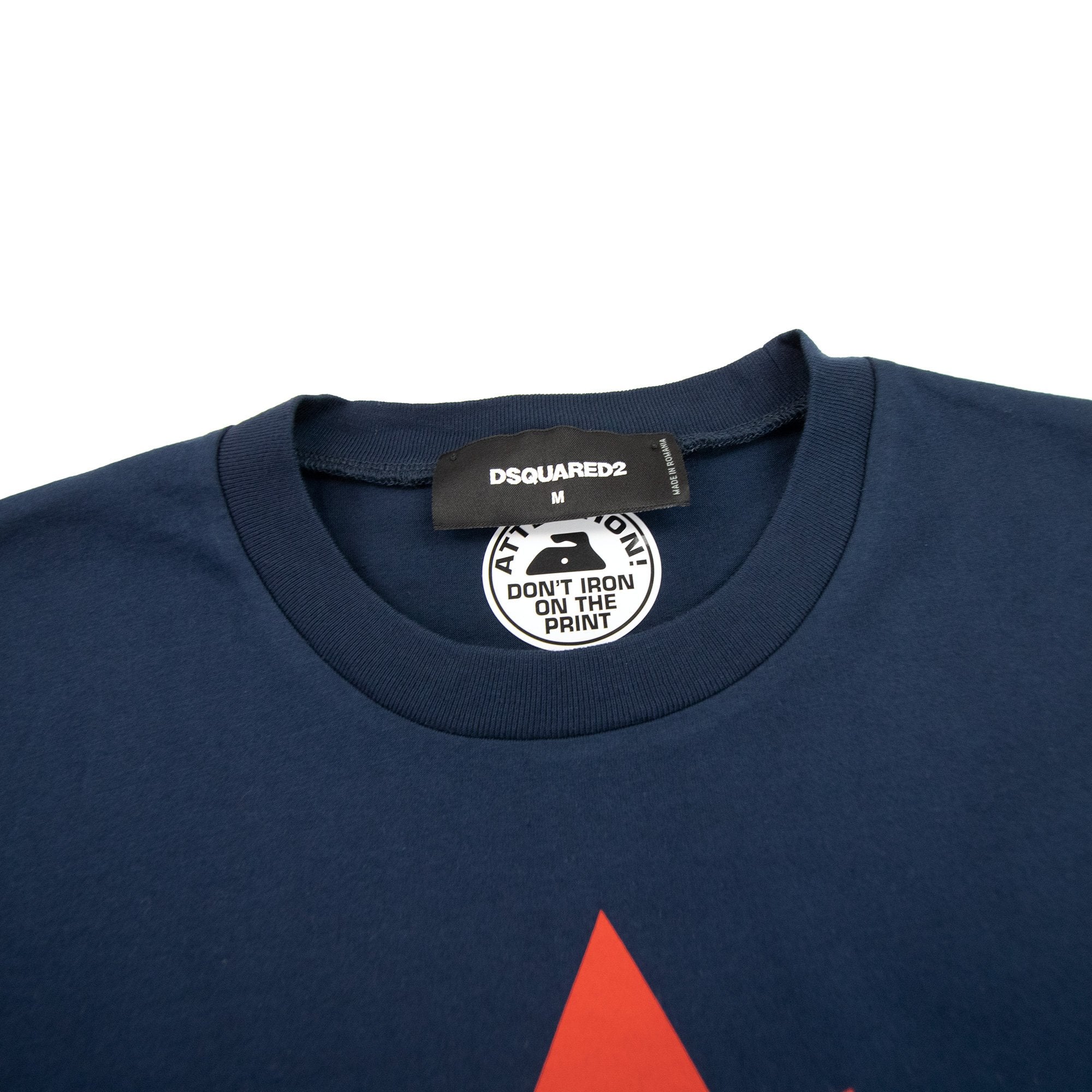 Dsquared2 Dsq2 Logo Print Cool T Shirt Navy 478