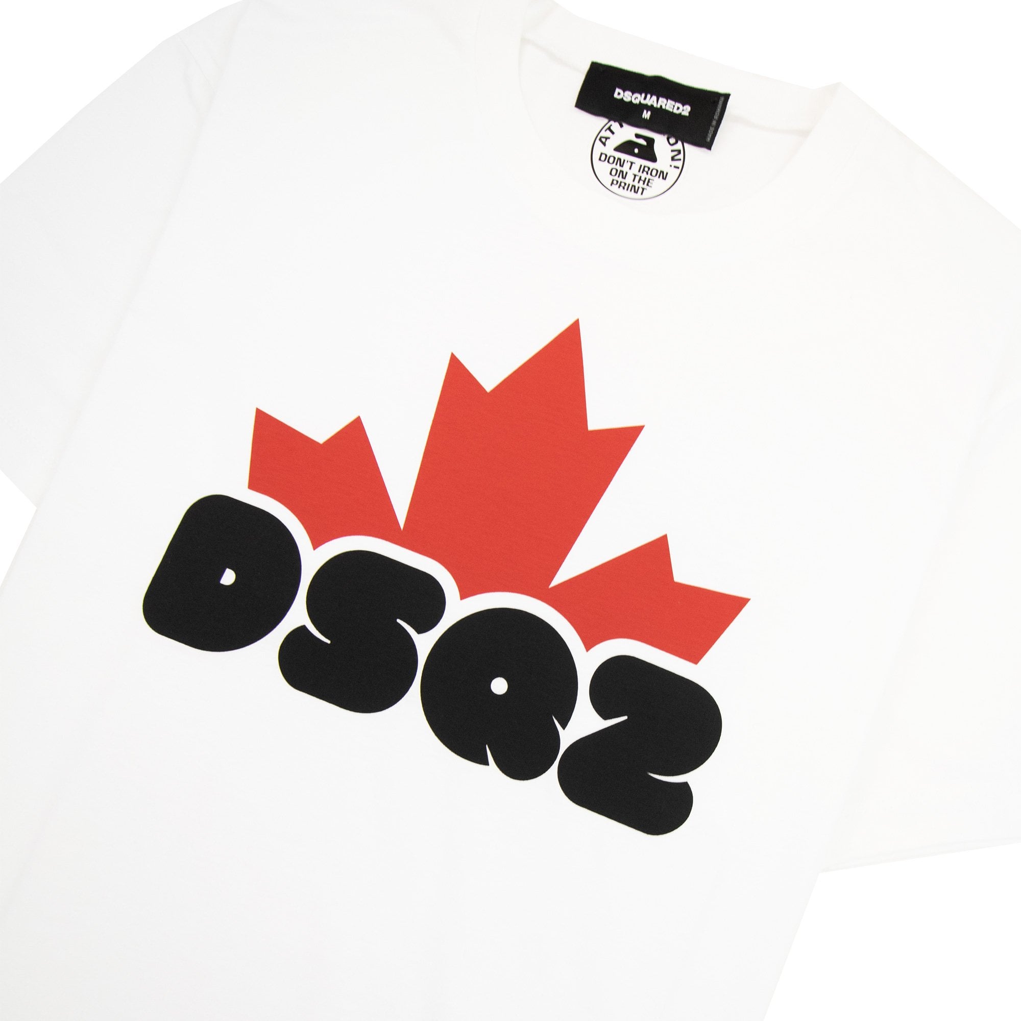 Dsquared2 Dsq2 Logo Print Cool T Shirt White 100