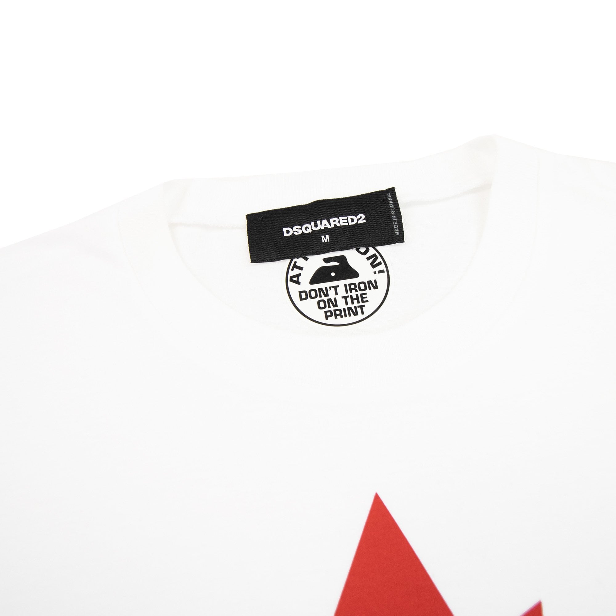 Dsquared2 Dsq2 Logo Print Cool T Shirt White 100