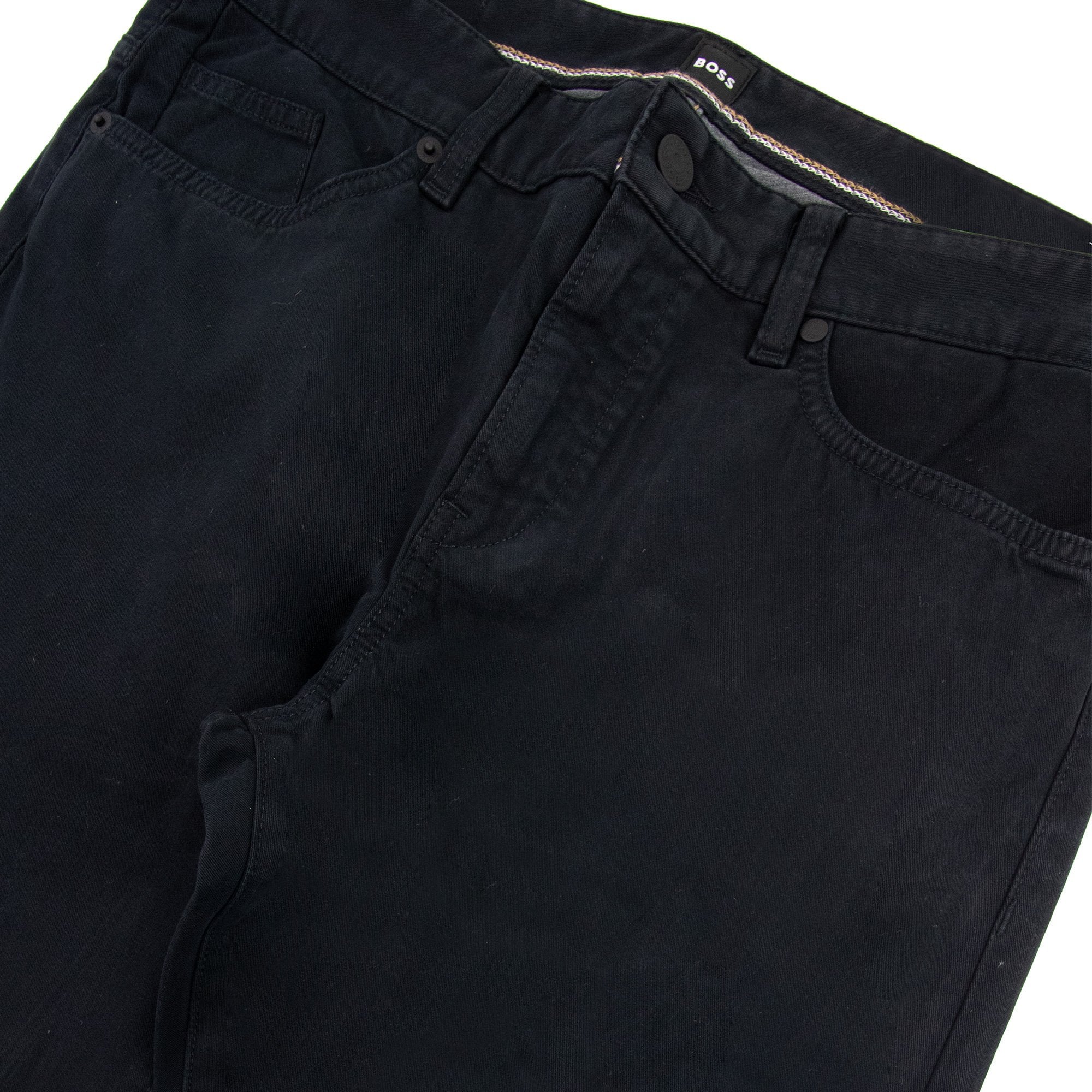 Hugo Boss Delaware3-1-20 Slim Fit Stretch Jean Black 001