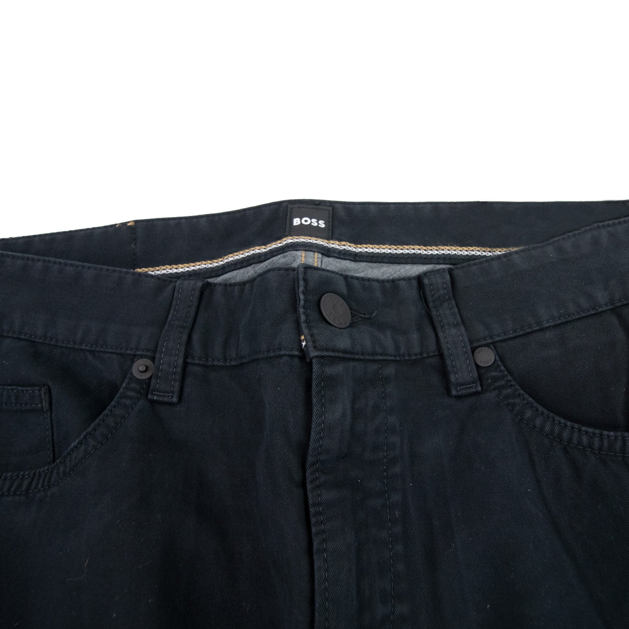 Hugo Boss Delaware3-1-20 Slim Fit Stretch Jean Black 001