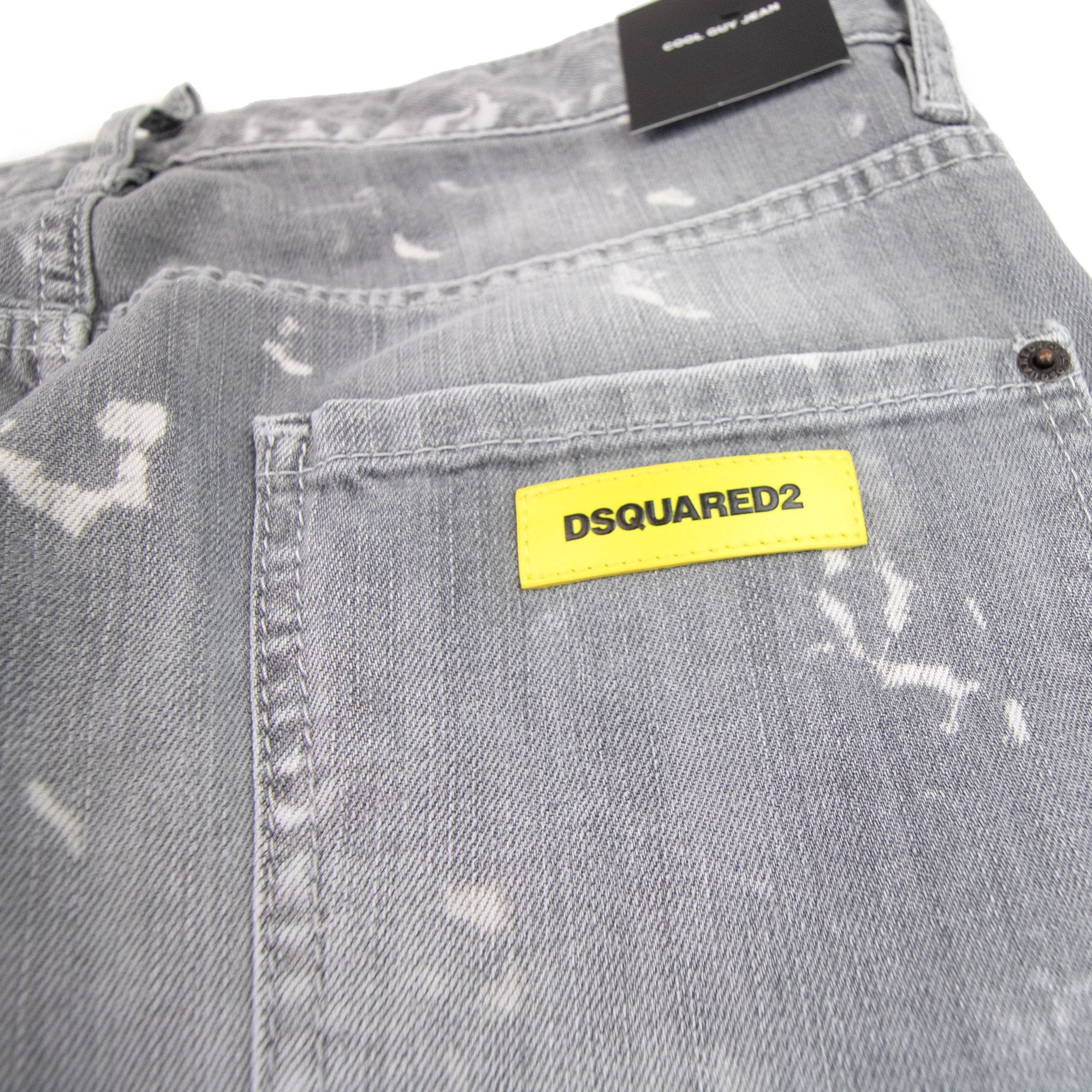 Dsquared2 Logo Detailed Cool Guy Jean Grey 852