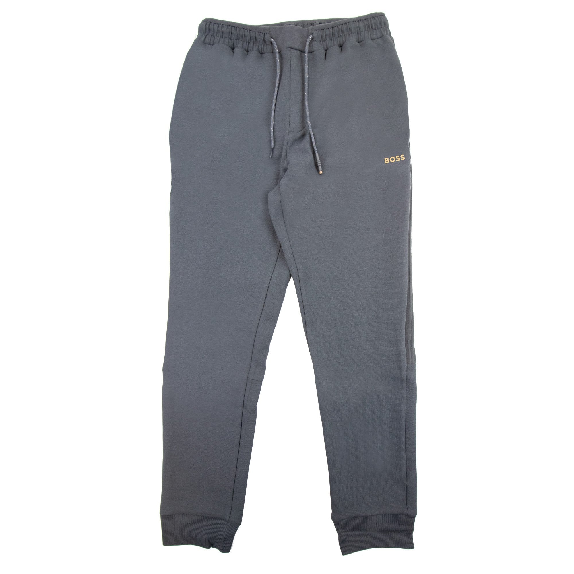 Hugo Boss Hadiko 1 Side Stripe Tracksuit Bottoms Dark Grey 027