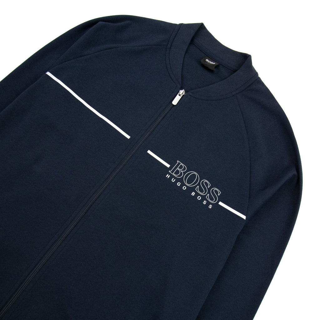 Hugo Boss Logo Tracksuit Jacket Navy 403