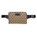 Gucci Gg Monogram Canvas Belt Bag Beige