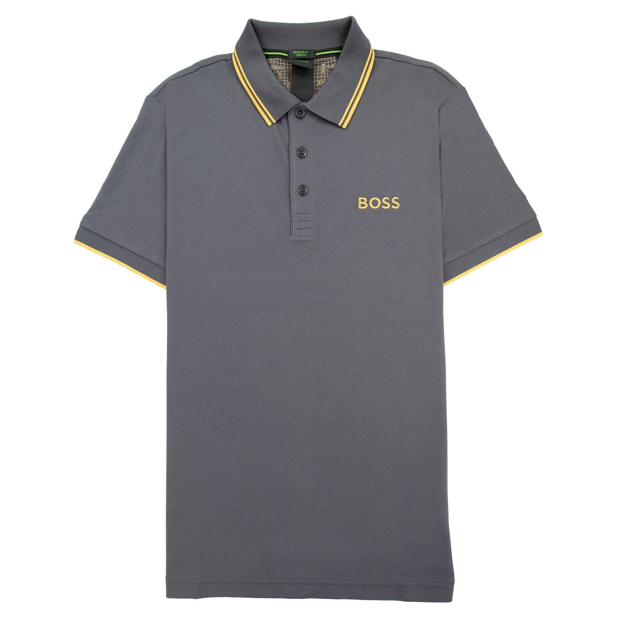 Hugo Boss Paddy Pro Regular Fit Polo Dark Grey 027