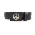 Love Moschino Leather Buckle Belt Black