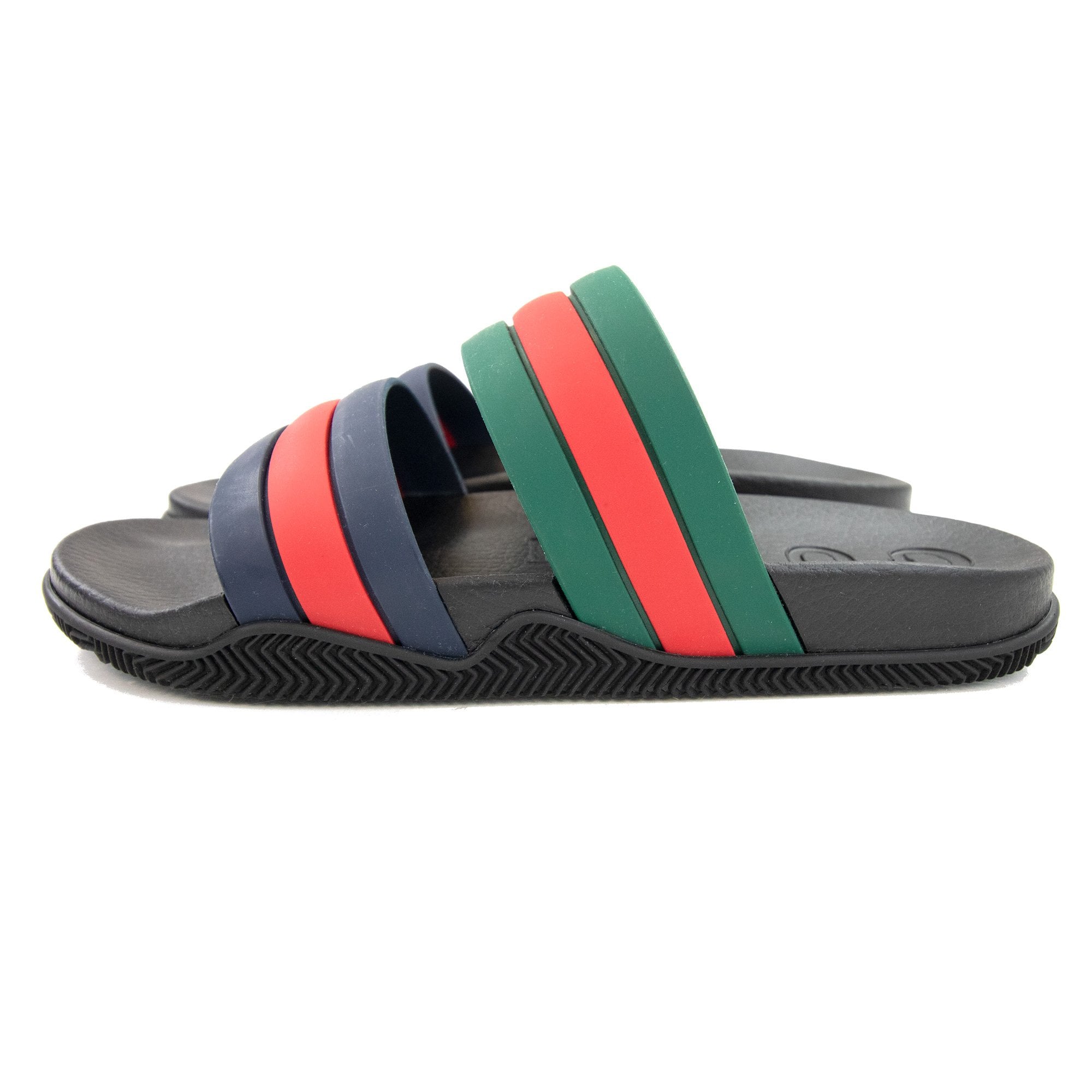 Gucci Agrado Grg Rubber Slider Black 8499