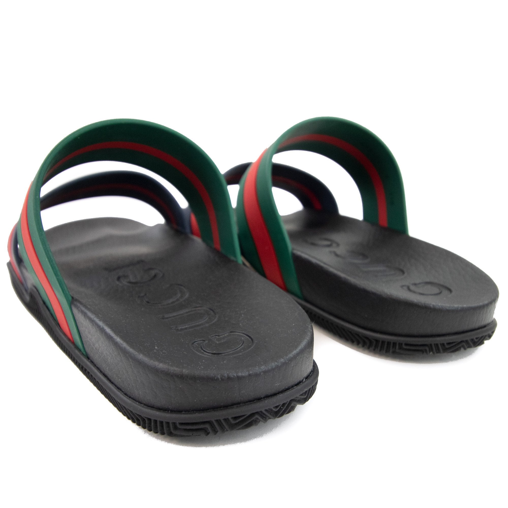 Gucci Agrado Grg Rubber Slider Black 8499