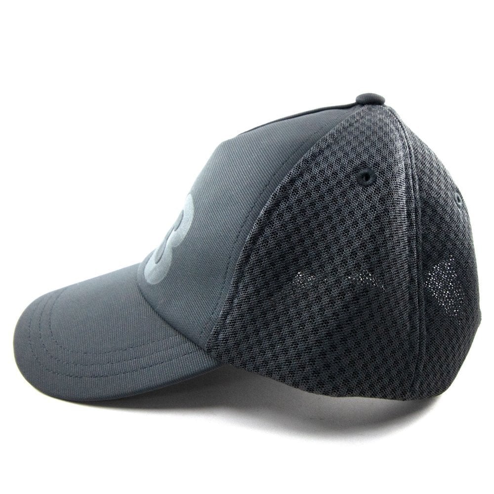 Y-3 Logo Trucker Cap Grey