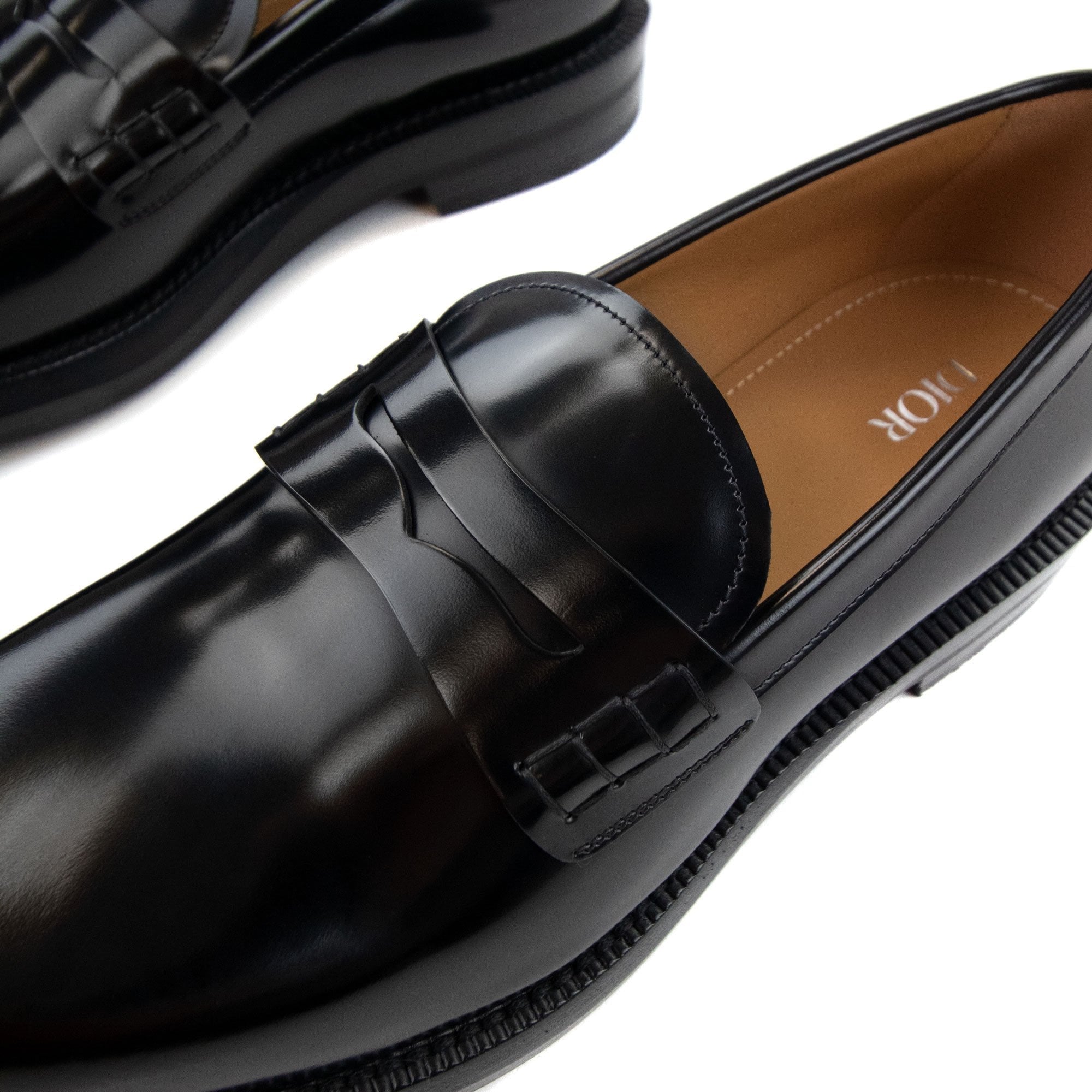 Christian Dior Carlo Smooth Calfskin Loafer Black 900