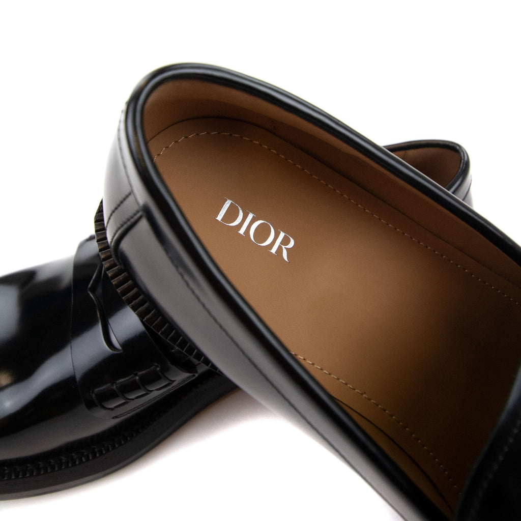Christian Dior Carlo Smooth Calfskin Loafer Black 900