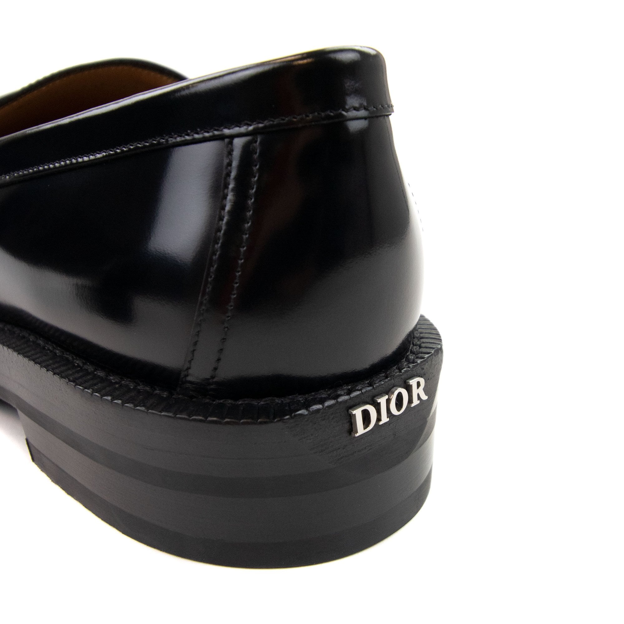 Christian Dior Carlo Smooth Calfskin Loafer Black 900