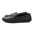 Christian Dior Odeon Driver Grained Calfskin Loafer Black 900