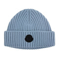 Moncler Berretto Tricot Knitted Beanie Powder Blue 715