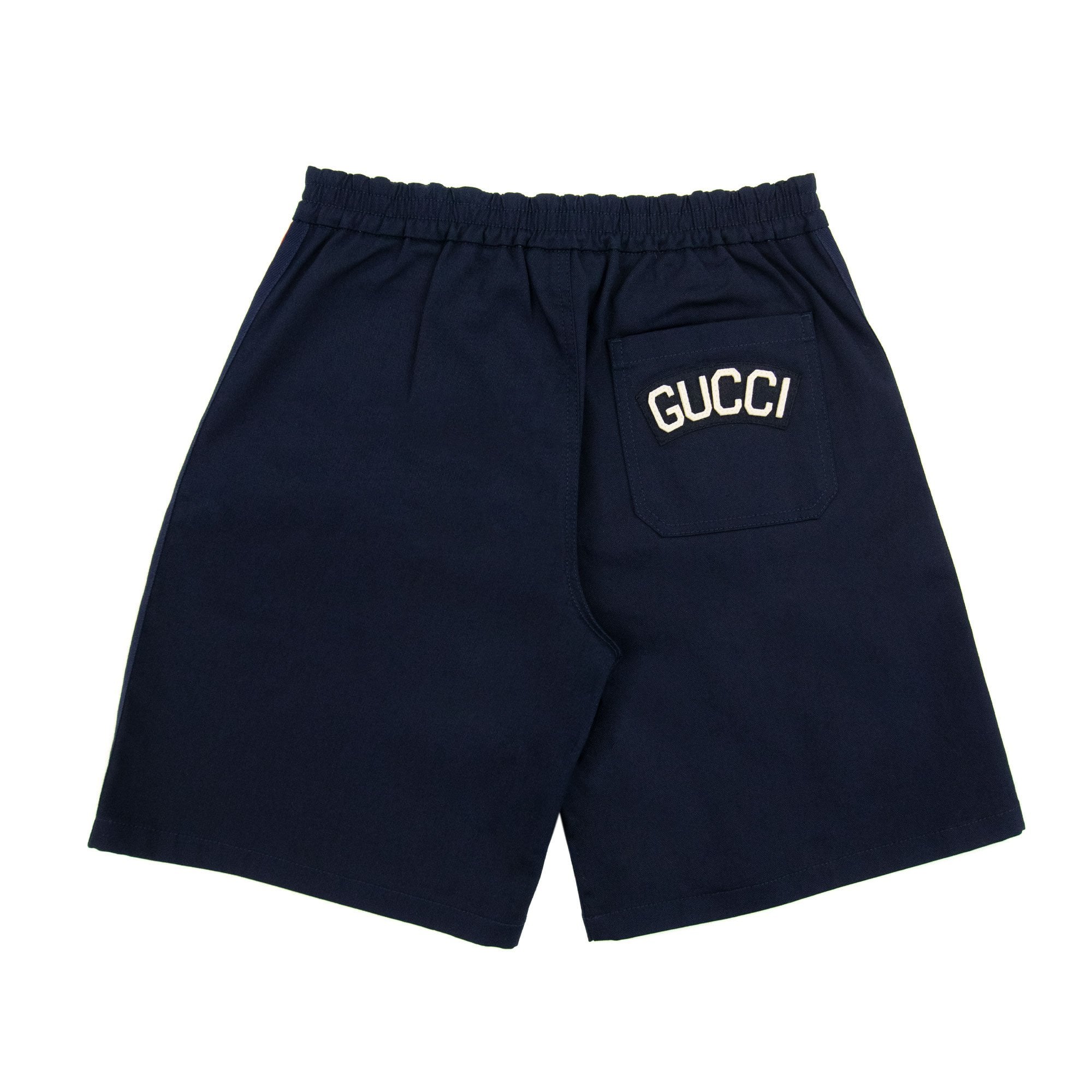 Gucci Junior Side Stripe Detail Short Navy 4265