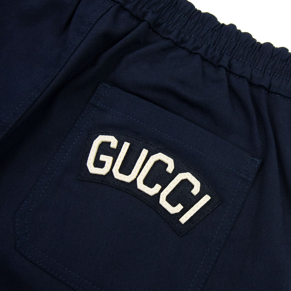 Gucci Junior Side Stripe Detail Short Navy 4265