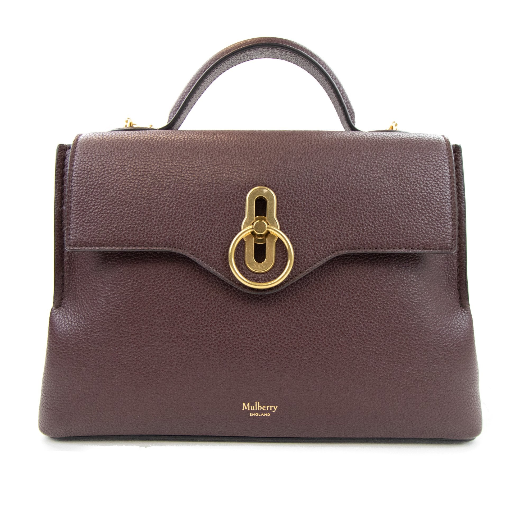 Mulberry Small Seaton Classic Grain Bag Oxblood K195