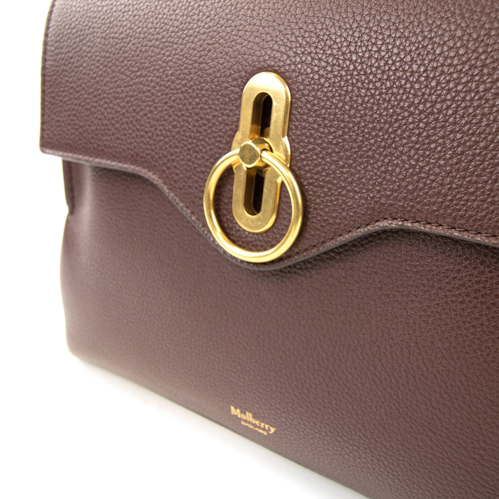 Mulberry Small Seaton Classic Grain Bag Oxblood K195