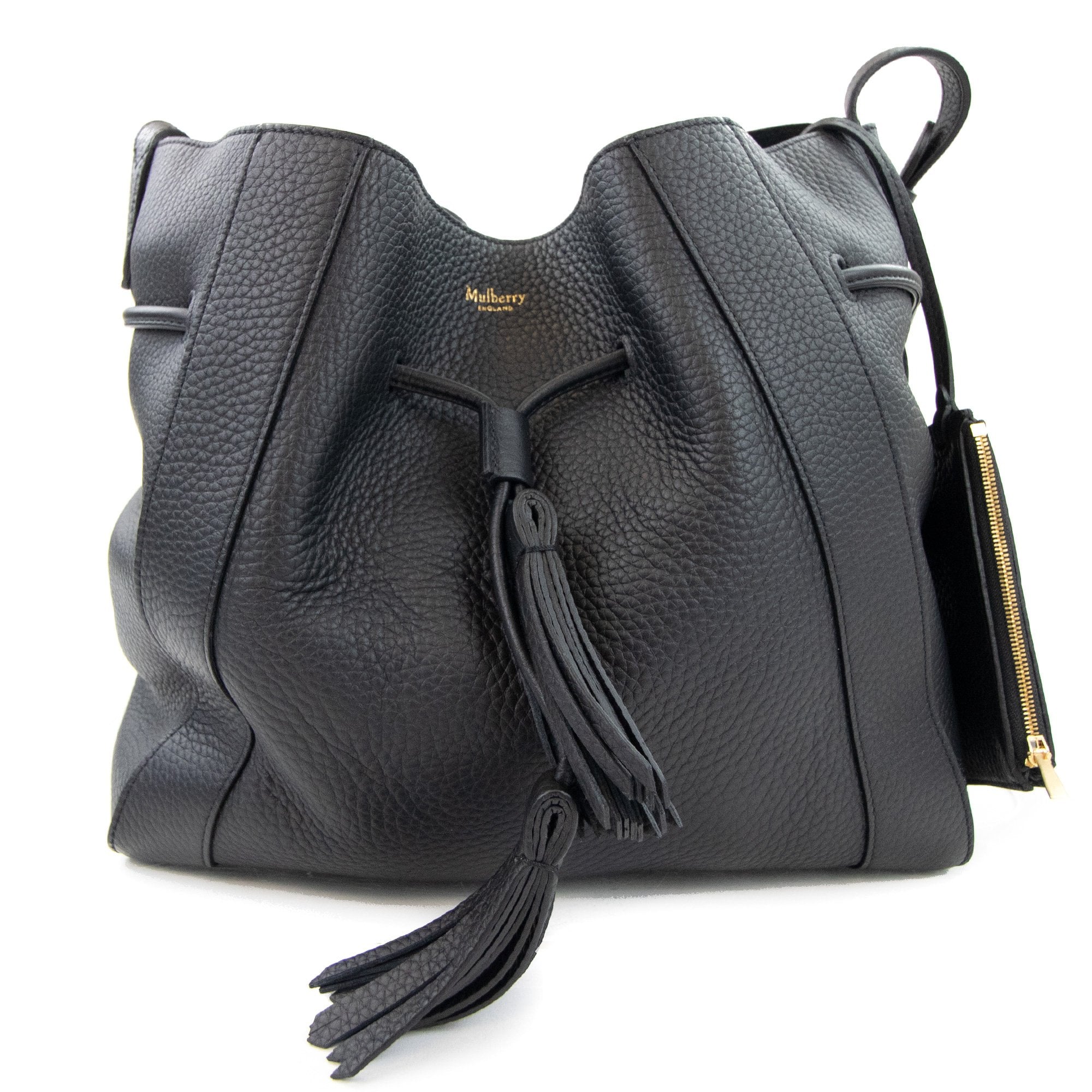 Mulberry Smallmillie Tote Shoulder Bag A100 Black