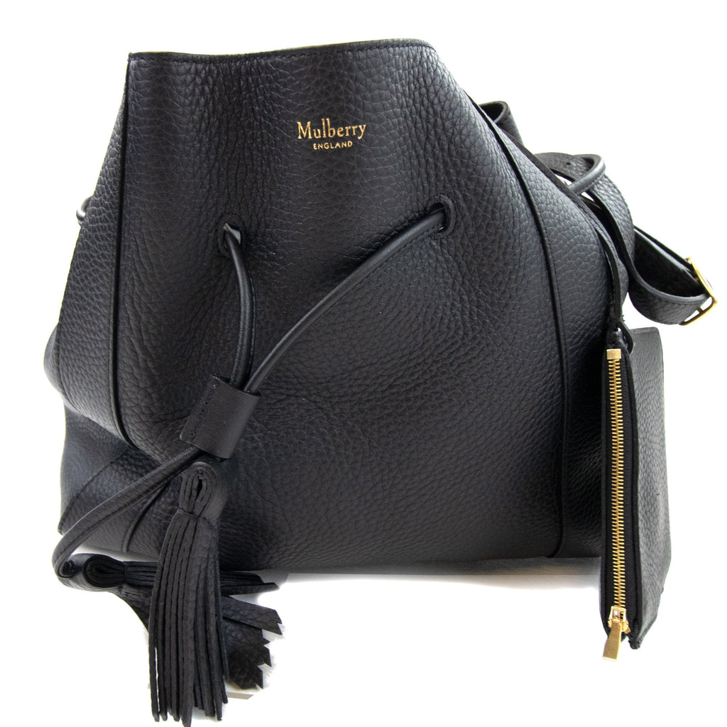 Mulberry Smallmillie Tote Shoulder Bag A100 Black