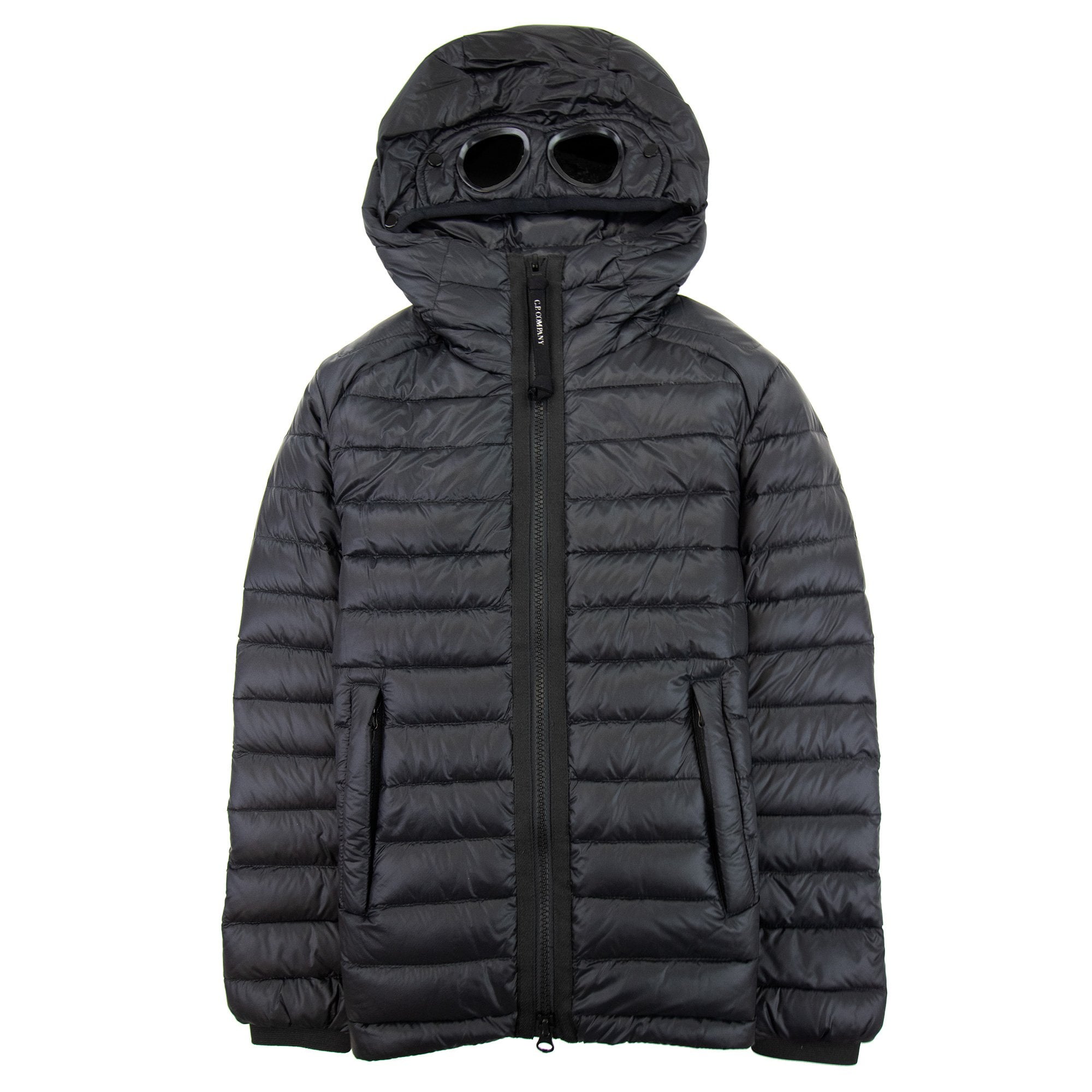 Cp Company Undersixteen Down Filled Goggle Jacke Black 999