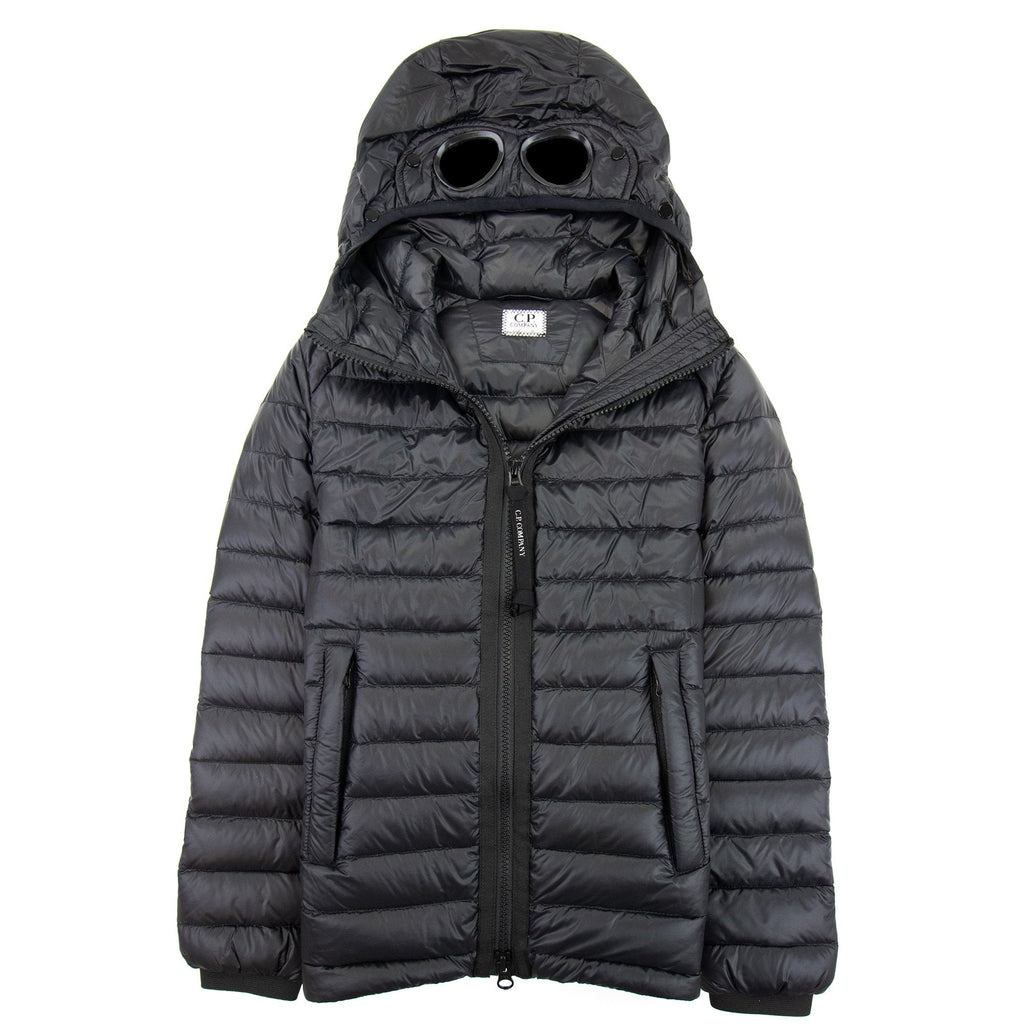 Cp Company Undersixteen Down Filled Goggle Jacke Black 999