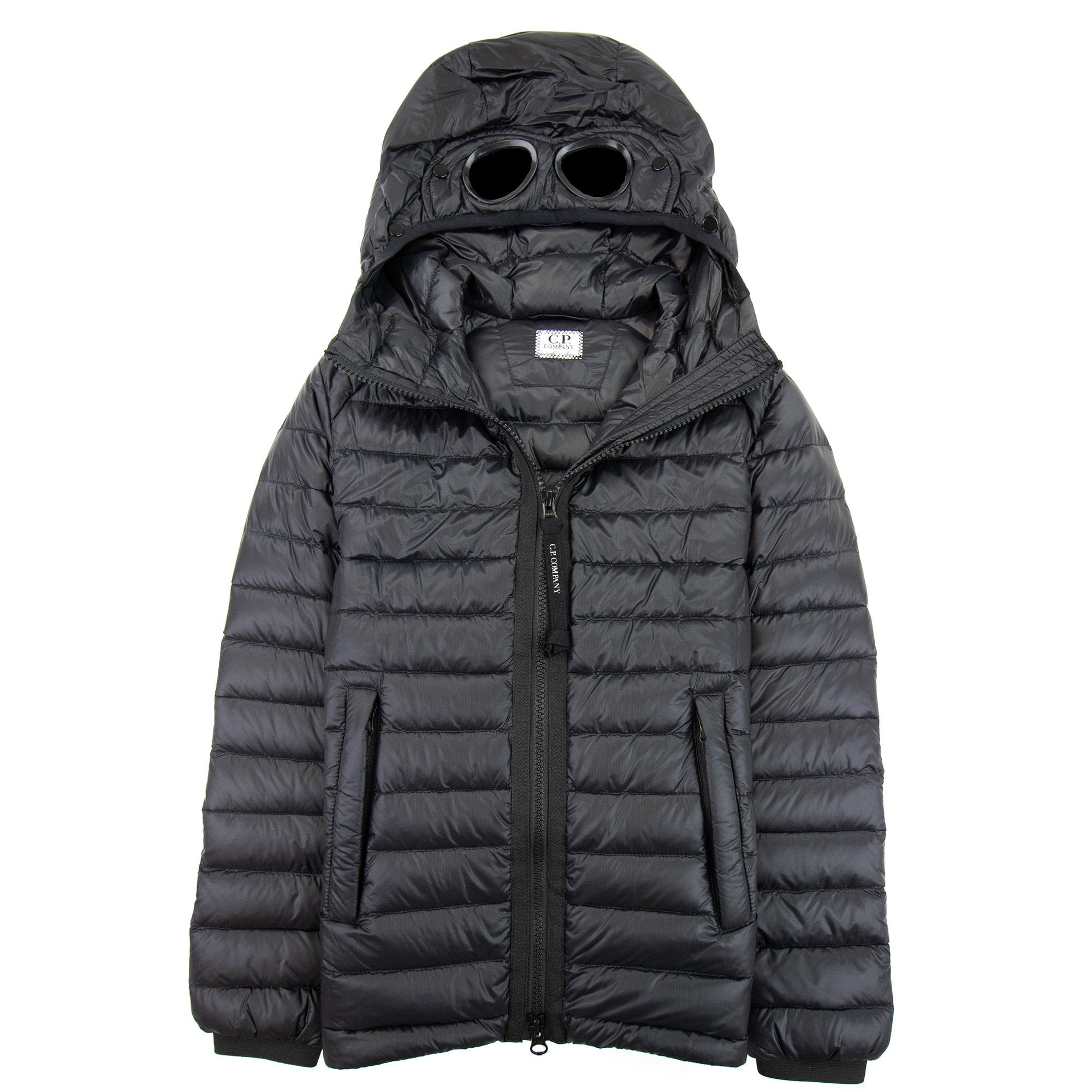 Cp Company Undersixteen Down Filled Goggle Jacke Black 999