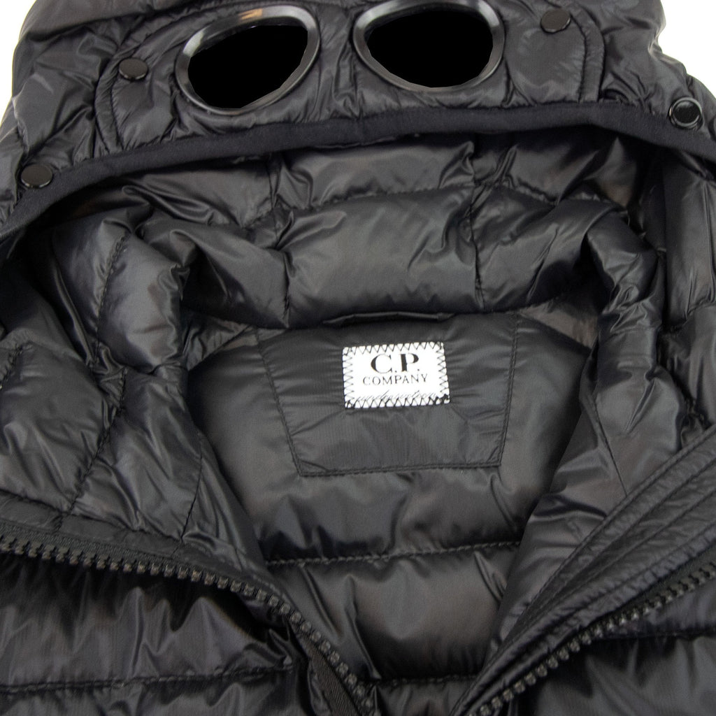 Cp Company Undersixteen Down Filled Goggle Jacke Black 999