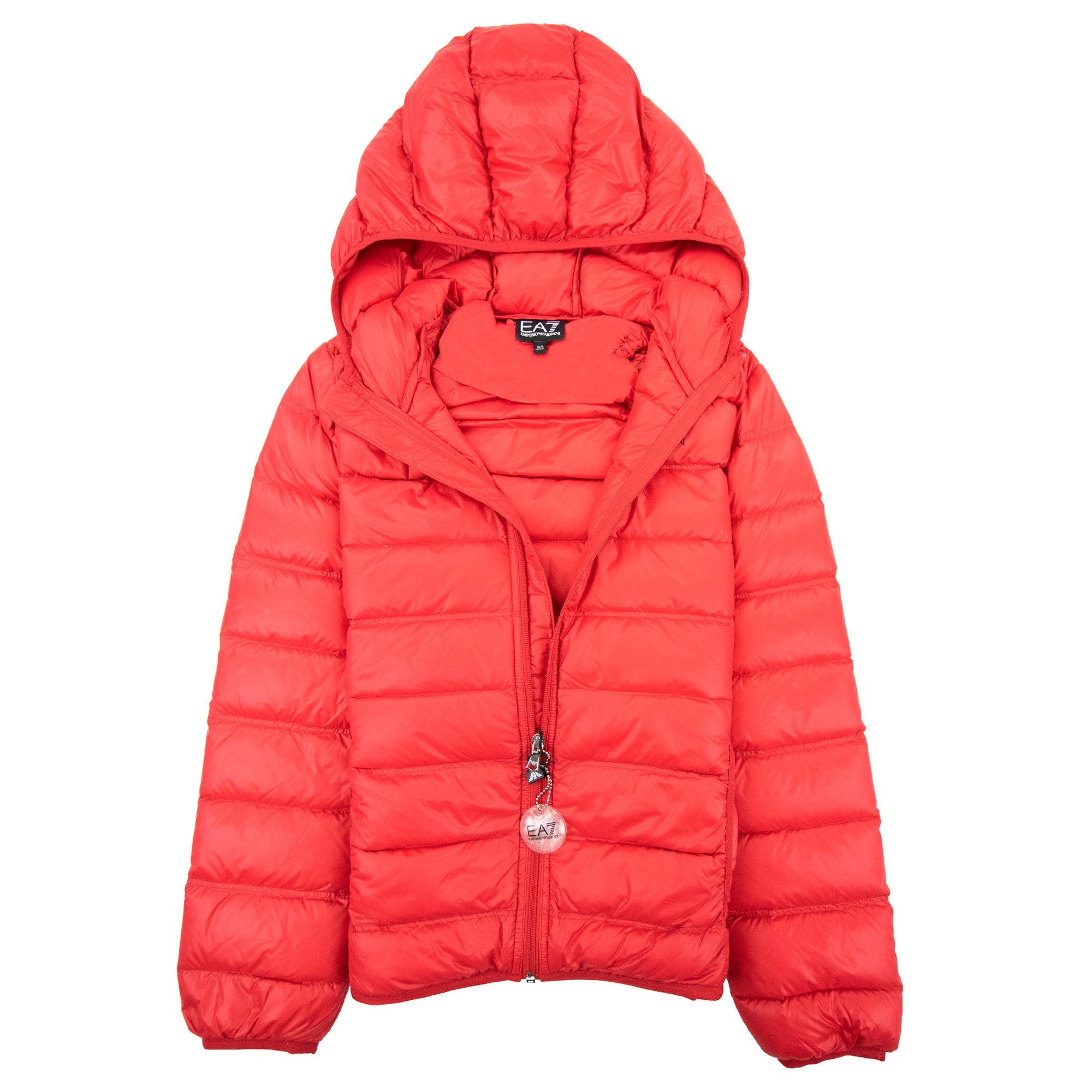 Ea7 Junior Puffa Jacket Red/black
