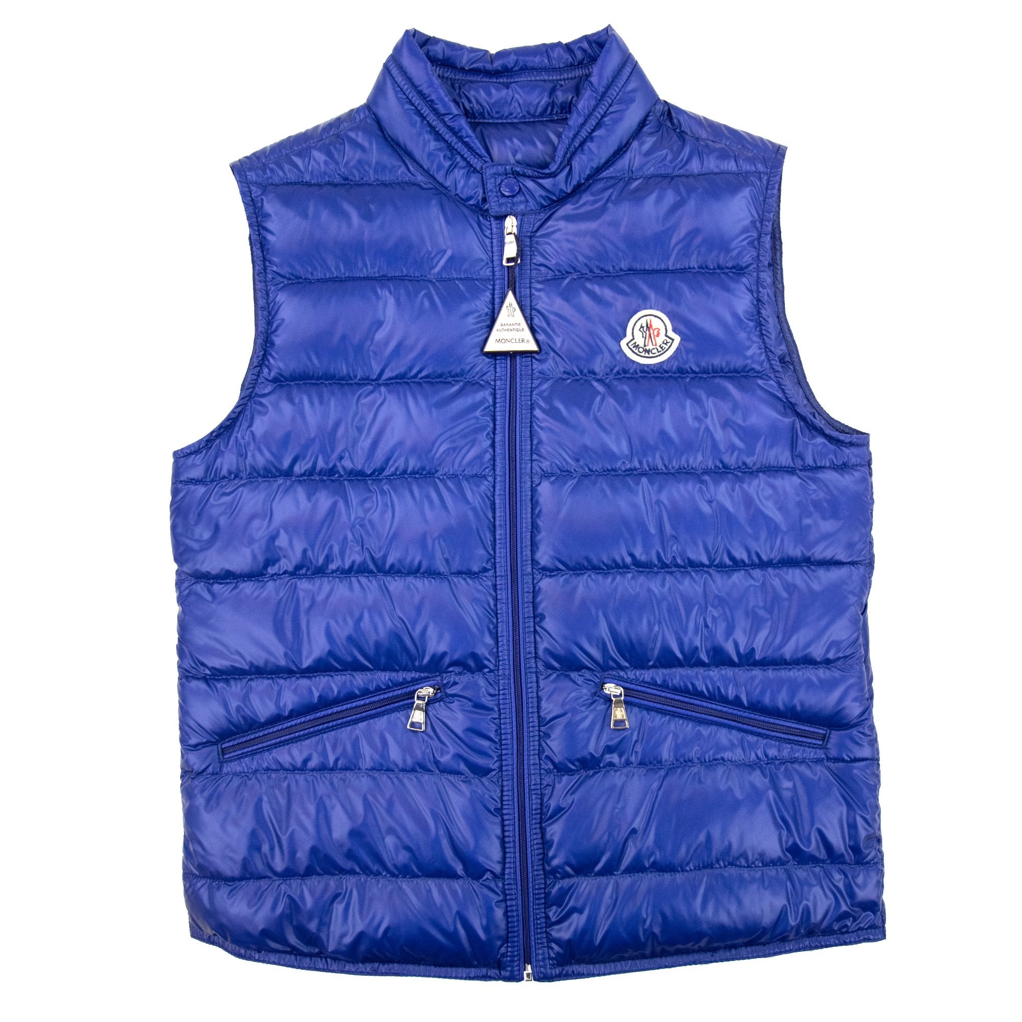 Moncler Junior Gui Down Gilet Blue 758
